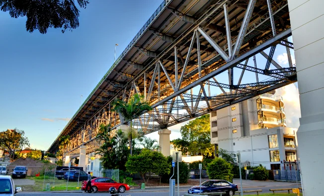 story bridge view from kangaroo point brisbane